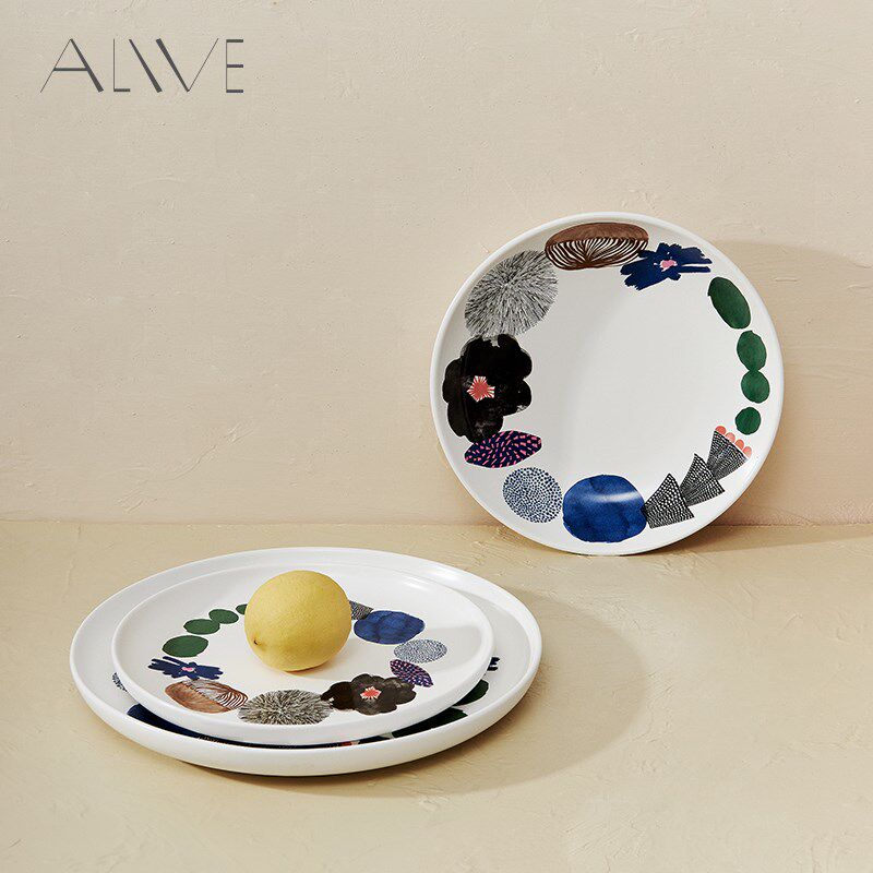 Alive仲夏夜之梦 餐盘大平盘牛排盘沙拉盘托盘果盘茶盘乔迁送礼