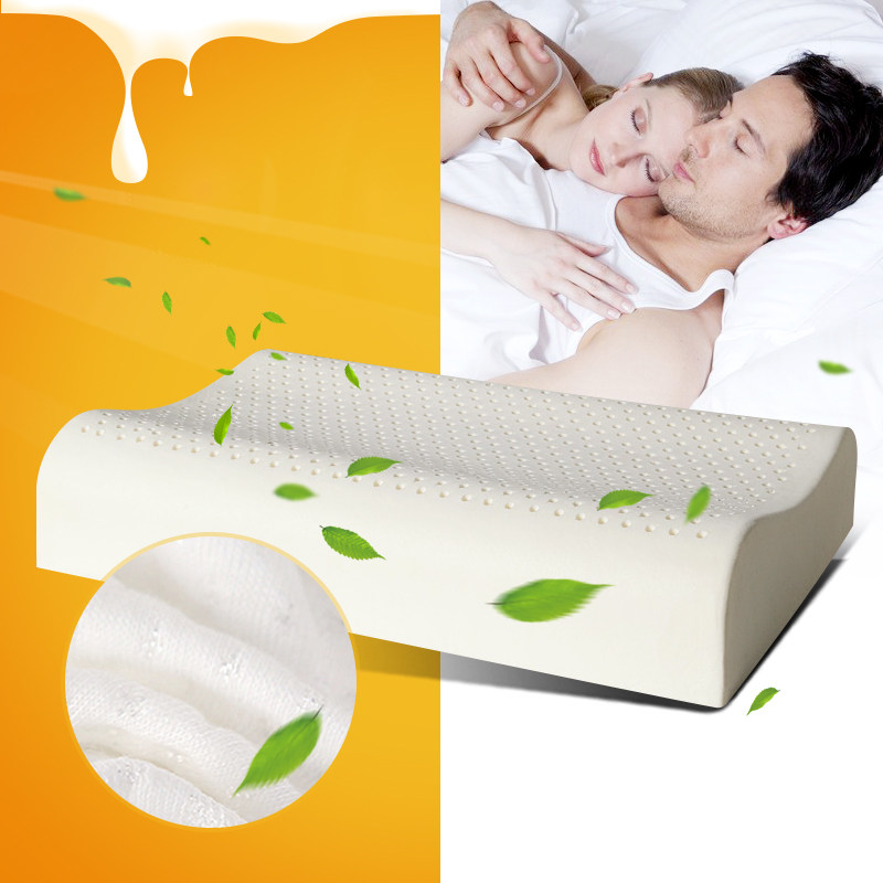 工厂车间发货 泰国天然乳胶乳胶枕头 儿童学生乳胶枕头