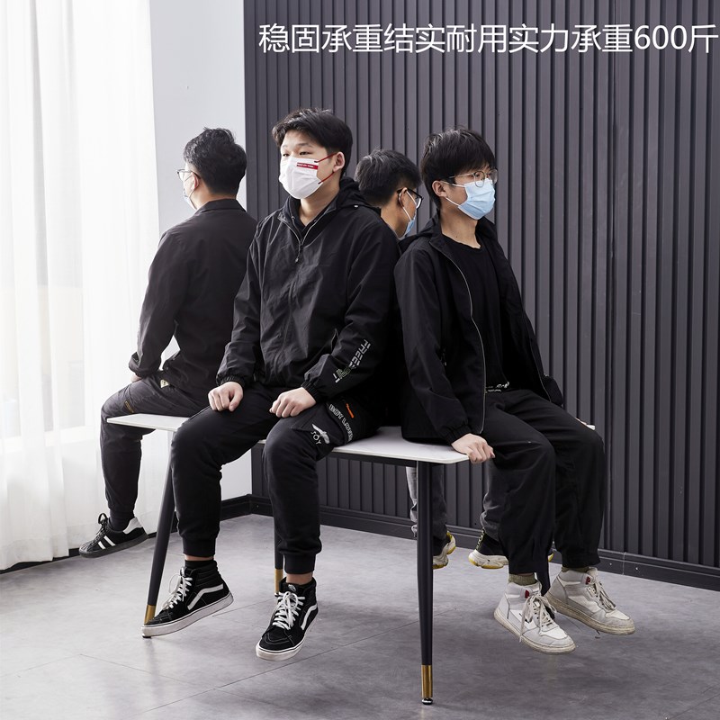 铁艺桌腿岩板瓷砖大理石玻璃支架铁架餐桌支撑底座腿金属桌脚