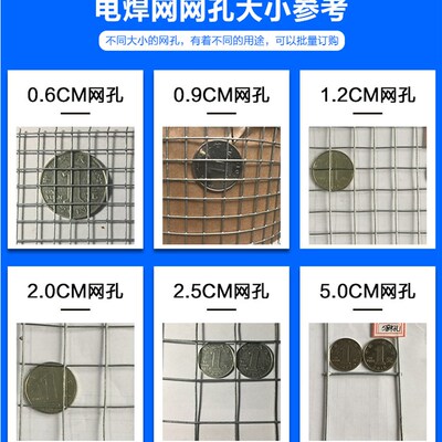 整卷热镀锌养殖网农场果园防护电焊铁丝网围栏鱼塘隔离铁丝网方格