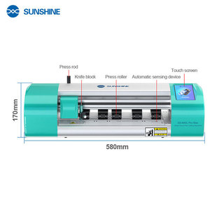 新讯工具890Cpro切膜机智蓝牙全自动摆摊膜能切割机手机连接前后