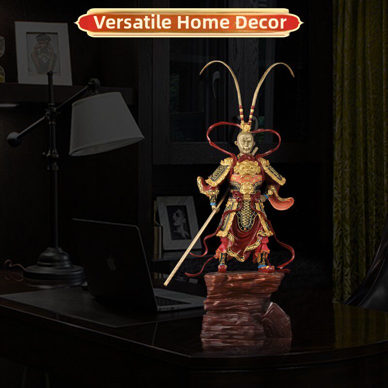 孙悟空大圣饰品战斗胜利佛像客厅铜像商务礼品入口前台孙悟空办公