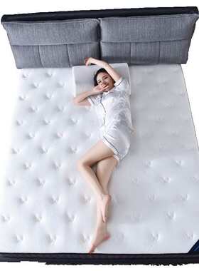 椰棕乳胶弹簧床垫20cm2m厚1.81.2酒店席梦思软硬家用学生五星级垫