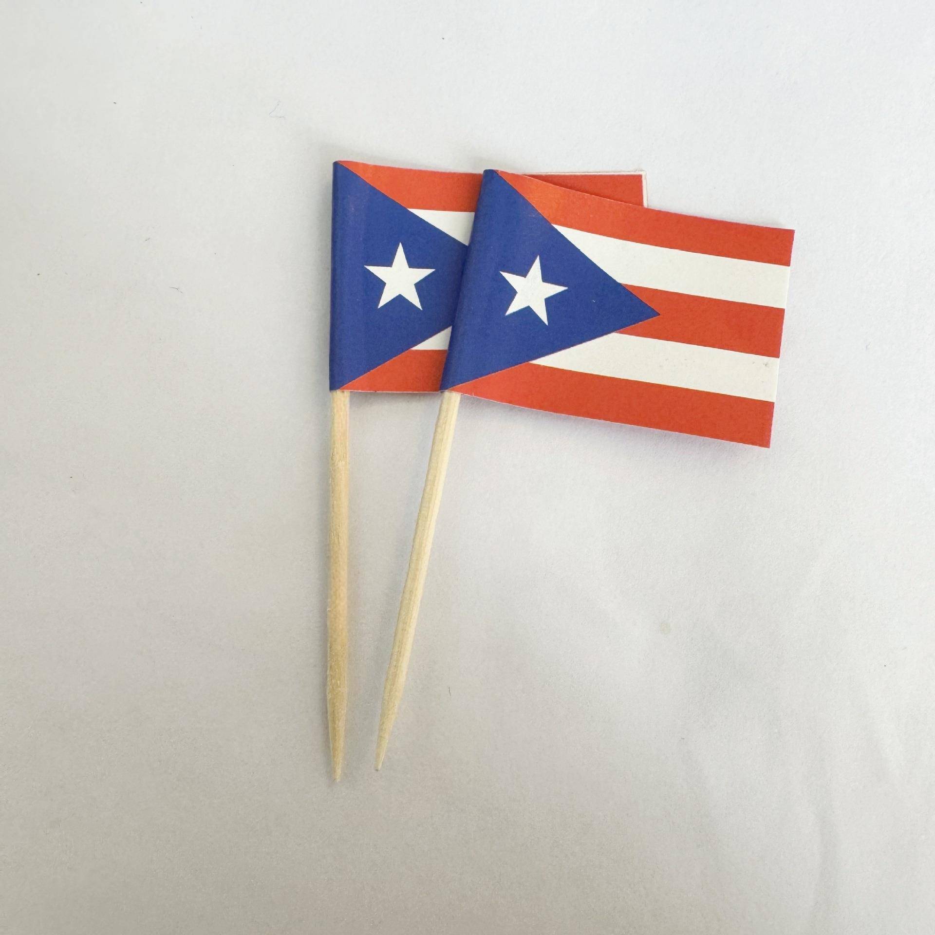 迷你牙签旗蛋糕甜品汉堡果盘小插旗派对聚会餐饮旗帜装饰品