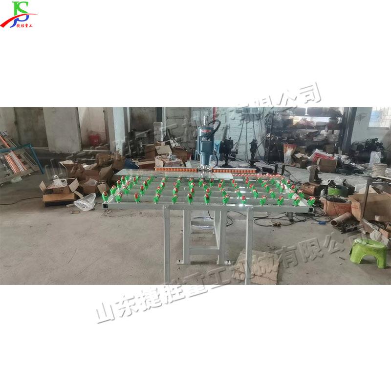 单头小型直线磨边机 台式门窗玻璃粗磨机 中空玻璃直线鸭嘴边机