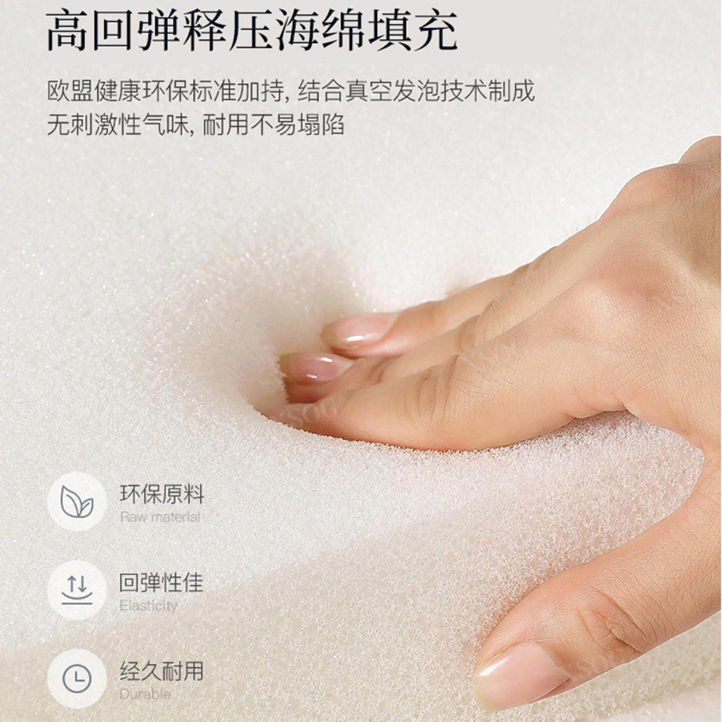 凉感床头靠背软包防大靠垫榻榻米夏海冰丝靠背垫卧室RAR可撞拆绵