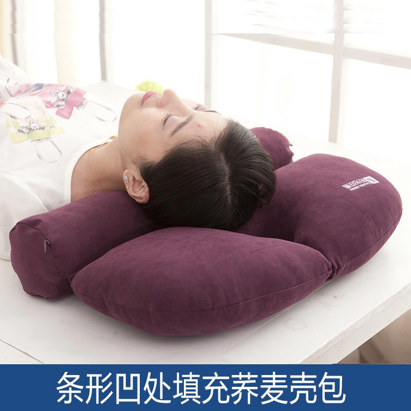 枕头护颈椎枕保健圆柱型睡觉专用助睡眠透气决明子床上颈枕男冬季