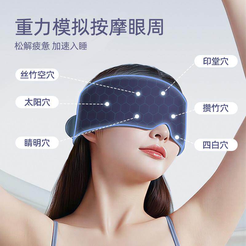 桂枫重遮力眼罩睡眠办公室GFZLYZ睡觉儿童助学生午光睡眠专用睡眠