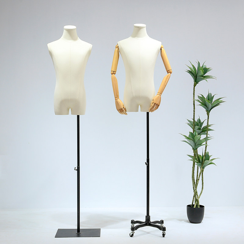 男模特道具半身男装店西服展示架拍照摄影橱窗模特架服装店模特架