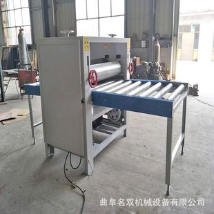 木工相框双面涂胶机全自动单面滚胶机细木工板条上胶机