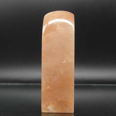 巴林石一线天粉冻印章94mm篆刻*2828*石料