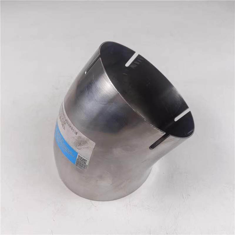 德1龙新M3000X300管0消声器接头排气接口SR尾管陕汽C重卡