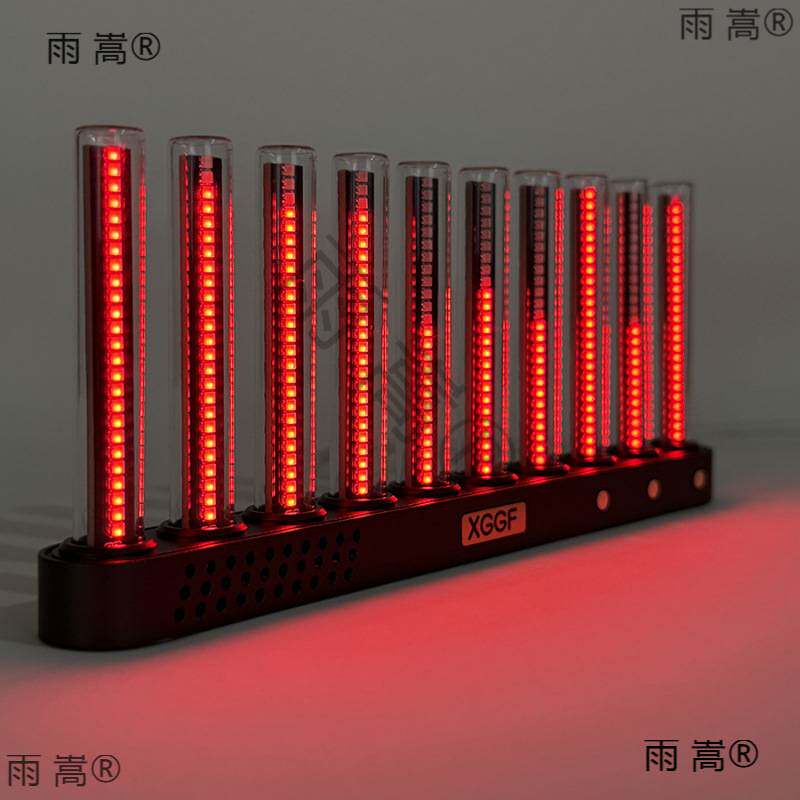 ?LED频谱灯拾音拟辉光频谱氛围灯声控音乐频谱电竞房桌面节奏