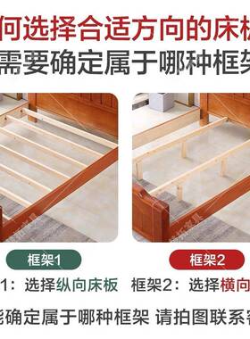 实木板杉UDN木折铺板垫片榻米防潮排骨架加密木叠条床护腰木板整