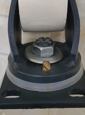 chenne型ng轮脚轮白色尼龙4寸5GUN6寸8寸万向轮重工业推车运输寸