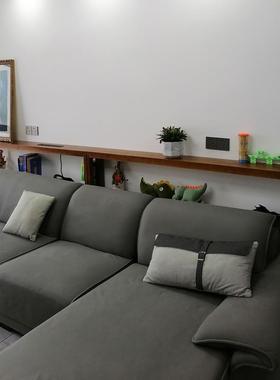 V8沙发后置物架VBB实靠墙长条木多层书架缝隙头架窄桌子床床尾背