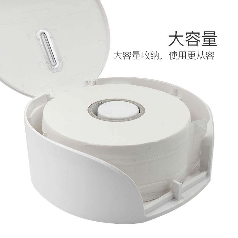 瑞沃大卷纸盒壁挂式卫生间纸巾盒厕所大盘纸厕纸盒架商用抽纸盒筒
