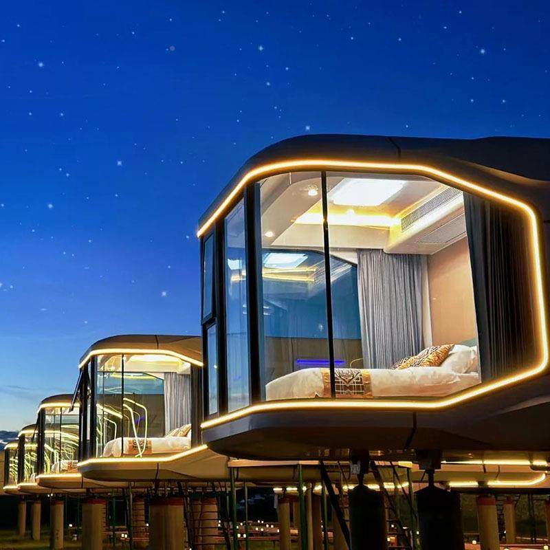 网红空舱3N9x8方太空舱民宿网红旅游平景点打卡民宿房移太动房屋