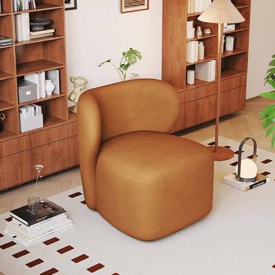 网红休225款中MRL古风单0人沙发椅客新厅小户型卧室化妆椅可闲旋