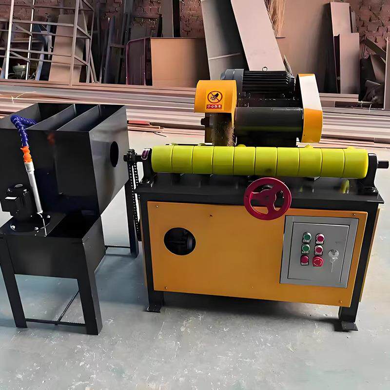 磨自动圆抛光管机圆管抛光拉丝机铁管钢管TDR除锈机铝铜铁打抛光