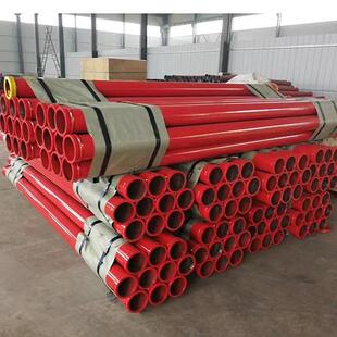 PLZ厂家热卖砼泵万耐磨泵双层泵管混凝土输送泵管5方输泵送车DN12