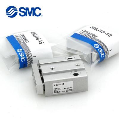 smc原装微型三轴774导杆缸mgj6-5mgj6-10-5mgj10带-5-110-20-f8气