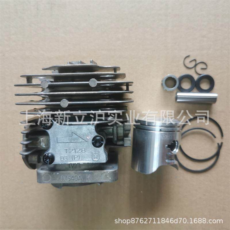 瑞典富世125华胡斯华纳125缸伐木链锯活锯油锯气缸塞环套总成