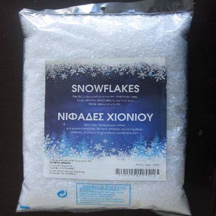 圣诞工艺仿真雪粉小号雪飘粉干人造雪假雪雪花美式风格装饰