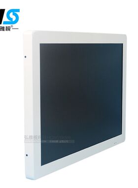 客安达17/19/22寸背挂车载显示器 车用手机同屏 公交车液晶广告机