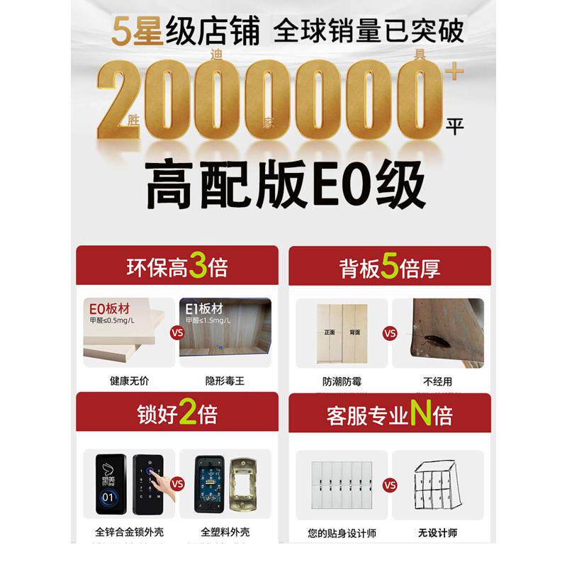 更衣柜员工储物柜带密码锁感应寄存中心馆瑜伽木质柜健身房锁洗浴