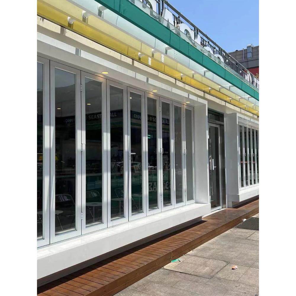 定制重型推拉门隔断折叠门店铺门阳台推拉门铝合金玻璃门无轨厨房
