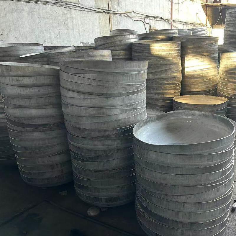 厂家直销不锈钢封头304大口径椭圆焊接316工业管帽蝶形平底封头
