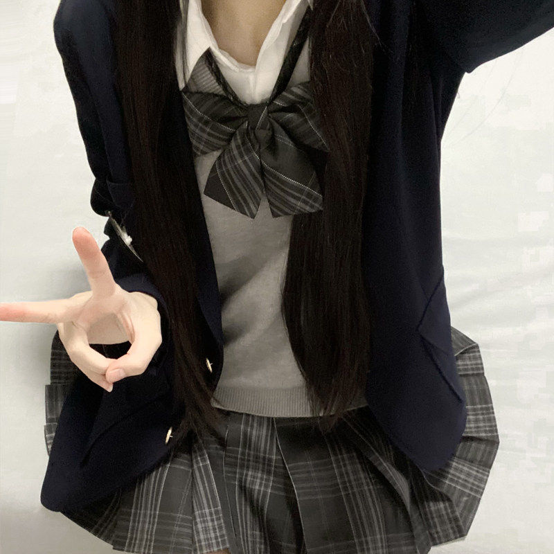 JK原创西装西服两粒扣学