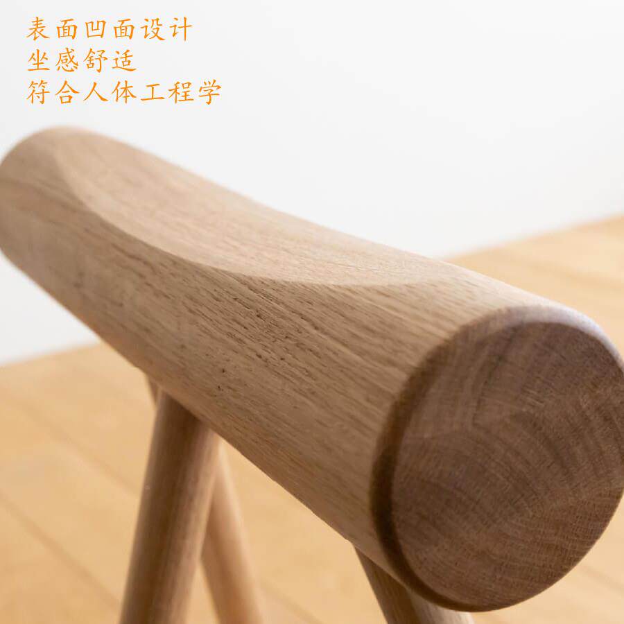 日4246纯木鞋凳可折叠长条凳家用门口小凳子创意实换个性橡木化妆