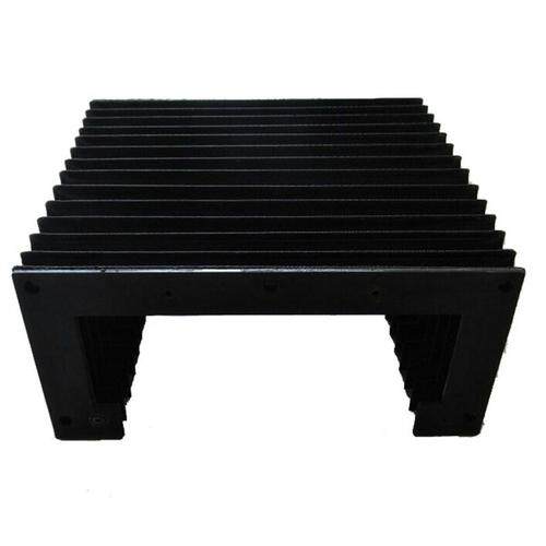风琴防护罩自动伸缩卷帘式防尘罩铝帘子导轨防护帘钢板防护罩盔甲