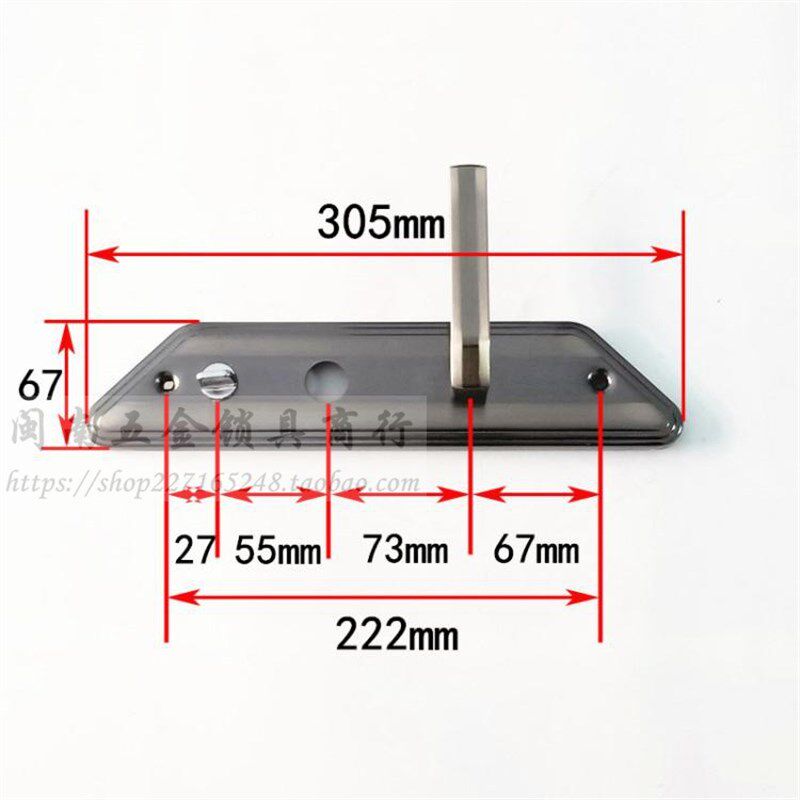 铸诚美心春天防盗门把手 保德安13型大耳朵圆孔单活拉手孔距222mm,基础建材,机械门锁,淘宝优惠券,粉丝福利购,淘宝优惠卷