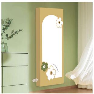 竖款暖气片防尘罩新款北欧老式装饰防墙立式包遮挡简约熏全罩