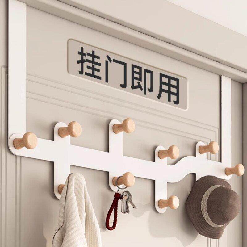 门后挂钩室免打孔入ND210515户口房间门上挂挂衣架壁包服收卧纳置