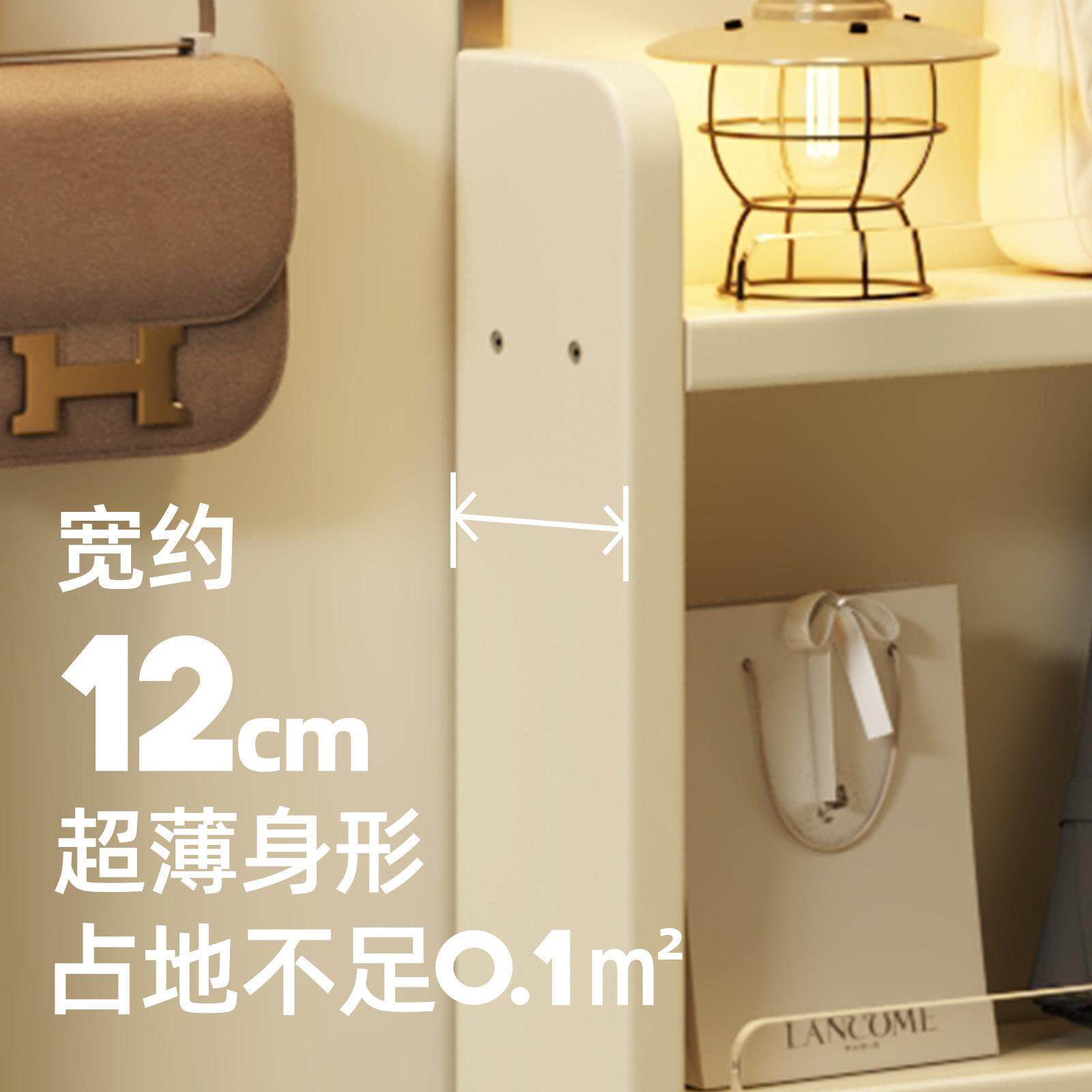 实木储壁式置物架房桌上收纳挂置物架1065小户型儿童书架墙上多层