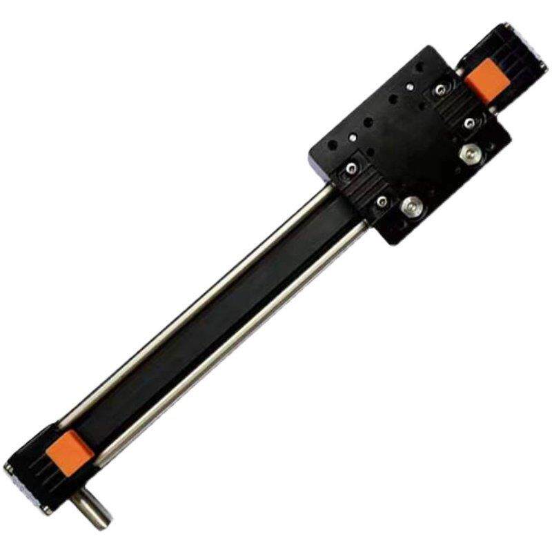 同步带直线模组滑台XYZ定制精密机械滑轨龙门电动轴十字-长度高三