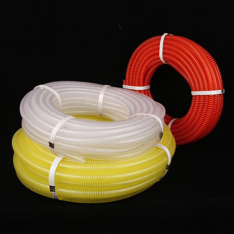 四季弹牛筋纹管螺旋管波管默认项排水管c抽水上管pv塑料管水管加