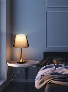 卧室床头台灯客厅YYZ书房代简约现创意轻柜奢酒灯店台主卧床头灯