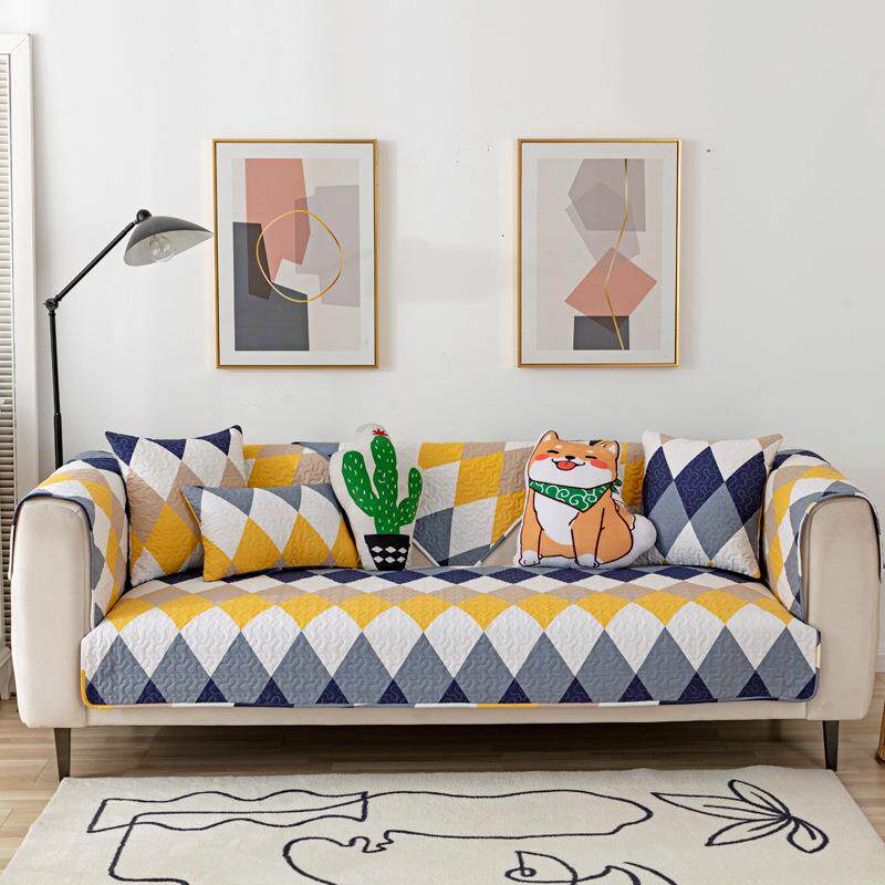 秋排沙发垫20冬25CFS755758新款四季通用防滑坐垫可机洗全盖布扶