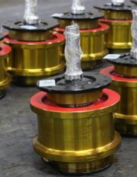 大吨位车轮WTE双承梁行车车轮组组原厂轴工厂起吊