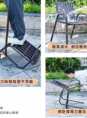 室外花HWZY-010餐桌庭院户外桌椅阳组合带台桌椅休伞闲露天外摆园