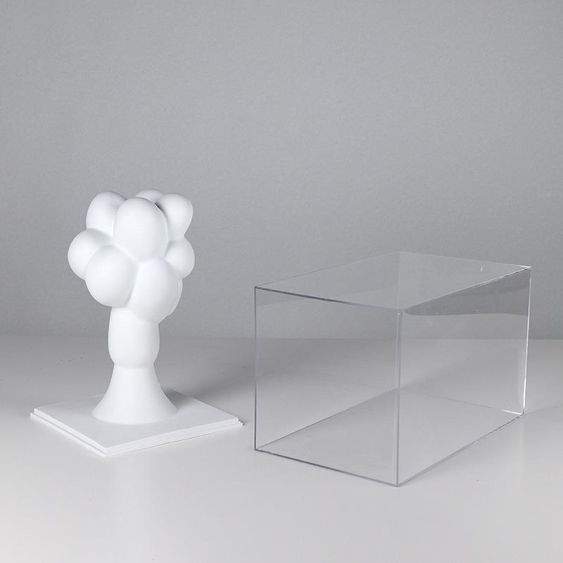 现代简艺术象约蘑951168菇云大花抽样板房卧室客厅衣帽间插花软装