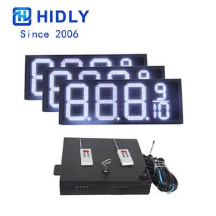 广线东惠州1无品牌 寸2油价牌高亮无遥控12油价牌厂家l寸ed油站显