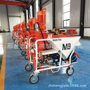 石膏涂机厂家直销德喷国进BDH口干粉砂浆轻质抹抹重质墙工地室内