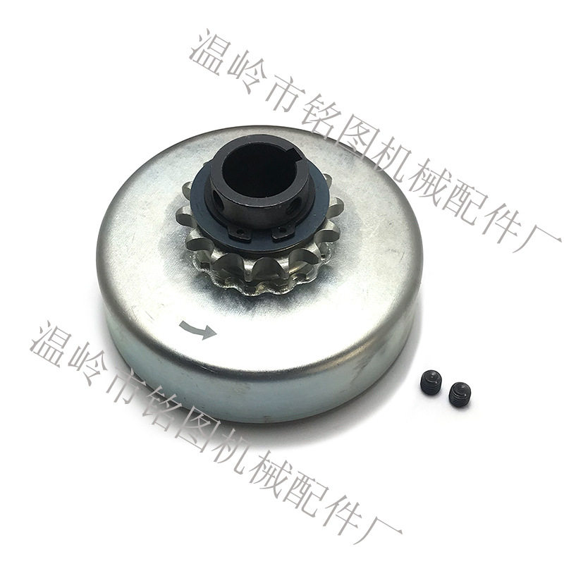 卡丁车微型自行车1600系列离合器14T内孔1英寸配428链条