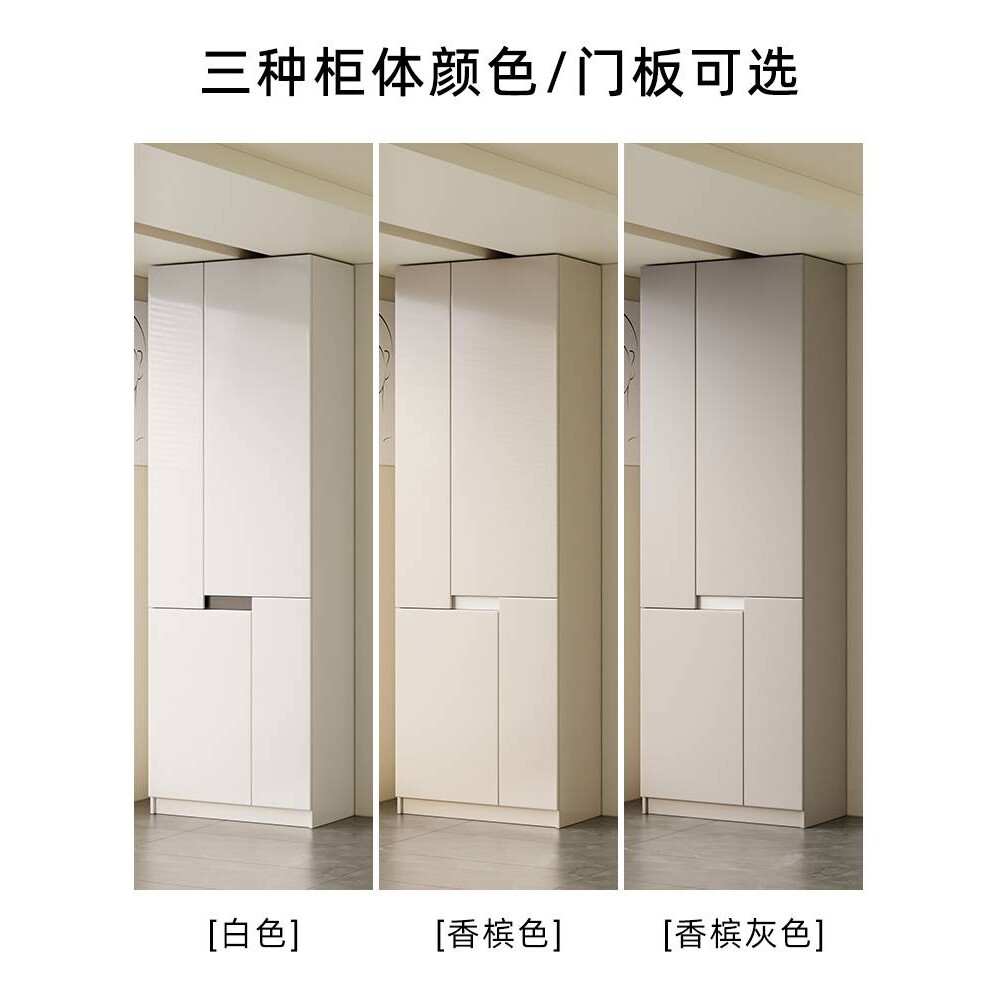 阳台储物柜防晒防水大容量杂物收纳柜子靠墙家政柜实木置跨境